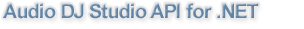 Audio DJ Studio API for .NET