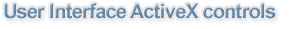 Audio ActiveX controls